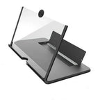 12/10" Phone Screen Magnifier 3D HD Phone Enlarger Cell Phone Magnifier for Seniors Video Watching Movie Night Home Travel Break